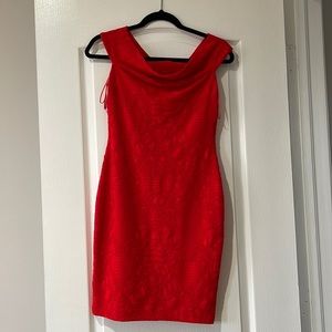 Caché Red Mini Dress